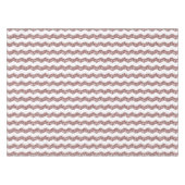 Daisy Chain Wiggly Flower Stripes rood Tafelkleed (Voorkant (Horizontaal))