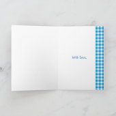 Daisy Chains Patchwork Valentijn voor Financiën Feestdagen Kaart (Binnen)