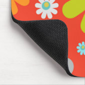 daisy cherry red mousepad muismat (Hoek)