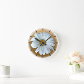 Daisy Clock Wildflower Daisies Flower Wall klok (Huis)