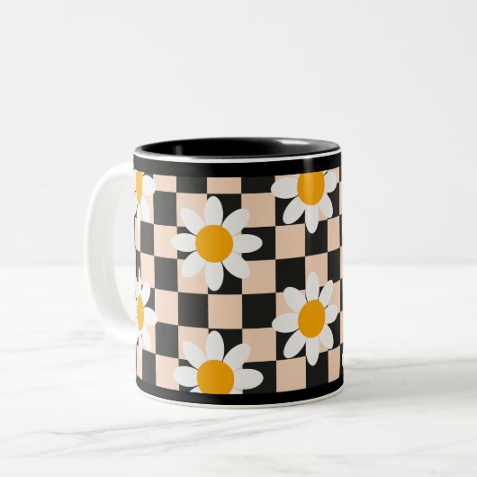 Daisy Coffee Mok (Voorkant links)