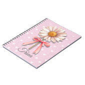 Daisy Coquette Notitieboek | Roze Esthetisch Dagbo (Linkerzijde)
