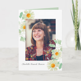 Daisy Corners Foto Memorial Gevouwen Programma