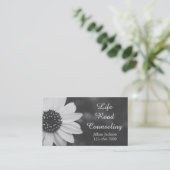 Daisy counseling Therapist Life Coach Business Visitekaartje (Staand voorkant)