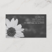 Daisy counseling Therapist Life Coach Business Visitekaartje (Achterkant)