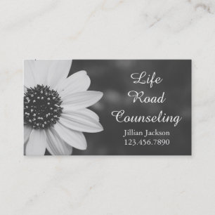 Daisy counseling Therapist Life Coach Business Visitekaartje
