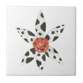 Daisy Cow Tile Tegeltje (Voorkant)