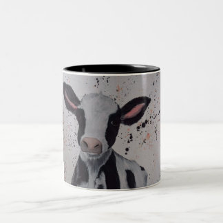 DAISY Cow Tweekleurige Koffiemok