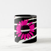 "Daisy Crazy" Tweekleurige Koffiemok (Center)