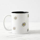 Daisy Cup Tweekleurige Koffiemok (Links)