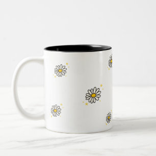 Daisy Cup Tweekleurige Koffiemok