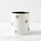 Daisy Cup Tweekleurige Koffiemok (Center)