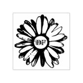 Daisy Custom Monogram Stempel (Afrduk)