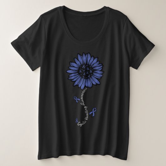 Daisy...CVS Grote Maat T-shirt (Design voorkant)