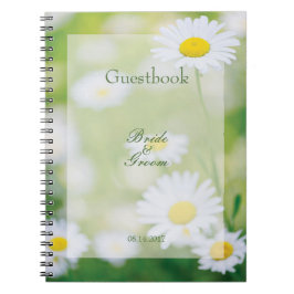 Daisy Daisies Bloemen Bloemen Zomer gastenboek Notitieboek