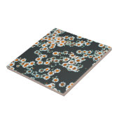 Daisy Daisies Floral Tegeltje (Zijkant)