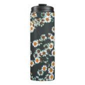 Daisy Daisies Floral Thermosbeker (Voorkant)