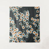 Daisy Daisies Floral Wandkleed (Voorkant)