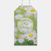 Daisy Daisies Flower Floral Summer bedankt Cadeaulabel (Voorkant)