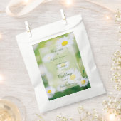 Daisy Daisies Flower Floral Summer Wedding Bedankzakje (Geknipt)