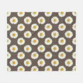 Daisy Daisy Fleece Deken (Voorkant (Horizontaal))