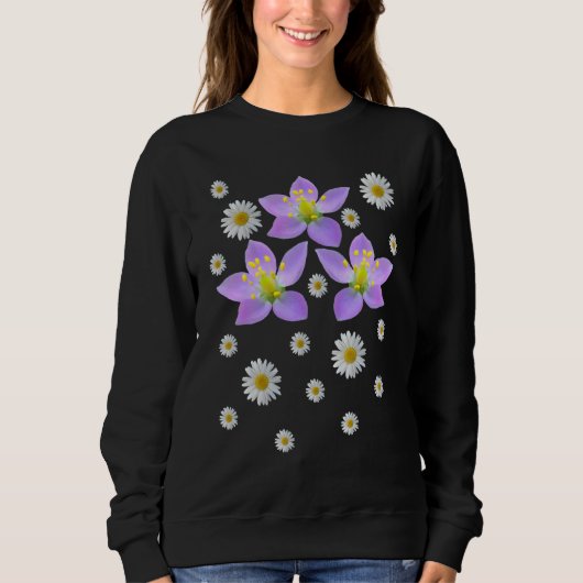 Daisy Daisy Flower Floral Pattern Trui (Voorkant)