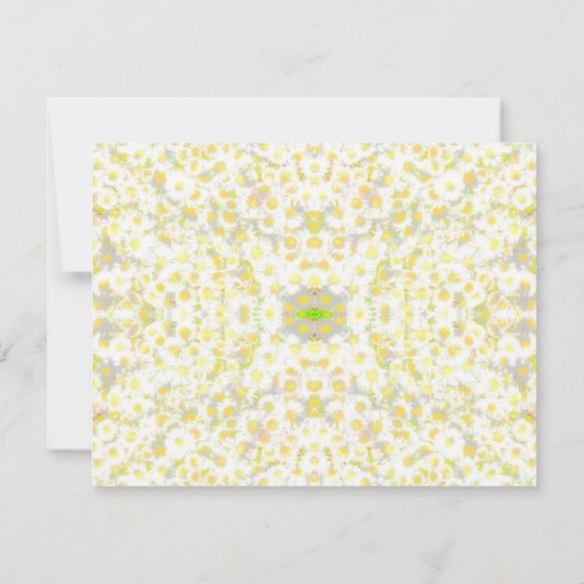 Daisy Daisy Invite Kaart (Achterkant)