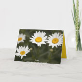 Daisy Daisy Kaart (Achterkant)