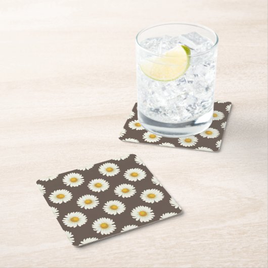 Daisy Daisy Kartonnen Onderzetters (Insitu)