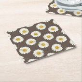 Daisy Daisy Kartonnen Onderzetters (Schuin)