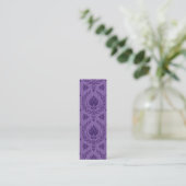 Daisy Damask, BAMBOO Mini Visitekaartje (Staand voorkant)