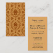 Daisy Damask, BAMBOO Visitekaartje (Voorkant / Achterkant)