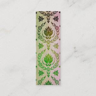 Daisy Damask, COLOR BURN Mini Visitekaartje