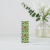Daisy Damask, GILT EDGED Mini Visitekaartje (Staand voorkant)