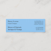 Daisy Damask, SWITCH UP Mini Visitekaartje (Achterkant)