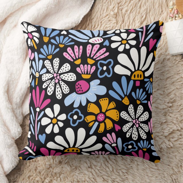 Daisy Dancing 20x20 Sierkussen (Deken)
