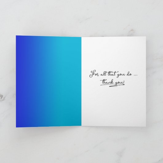 Daisy Dank je Kaart (Binnen)