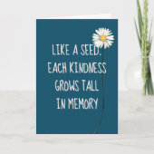 Daisy Dank je Kaart (Voorkant)