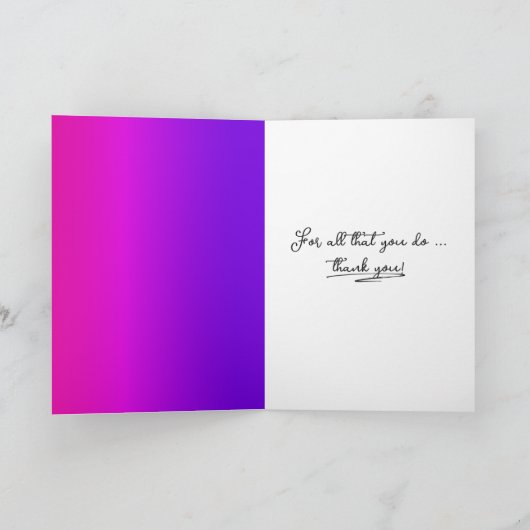 Daisy Dank je Kaart (Binnen)