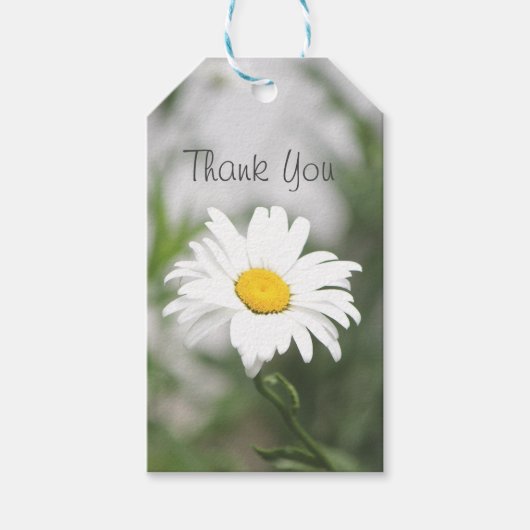 Daisy Dank je Label Cadeaulabel (Voorkant)