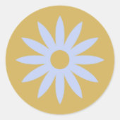 Daisy dank u voor uw bestelling sticker (Voorkant)