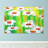 Daisy Day Canvas Afdruk (Insitu (Houten vloer))