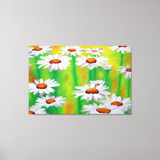 Daisy Day Canvas Afdruk (Voorkant)