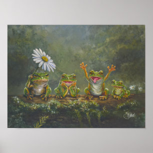 "Daisy Day" handgeschilderde print