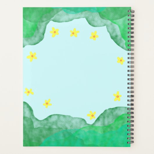 Daisy day planner (Achterkant)