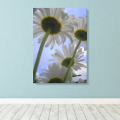 Daisy Day Wrapped Canvas (Insitu (Houten vloer))