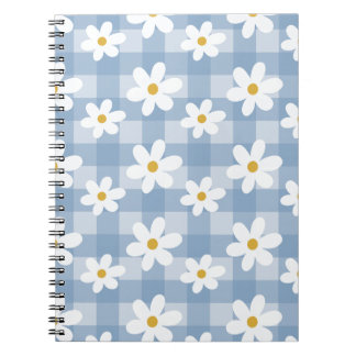 Daisy Days Notitieboek - Blue Gingham