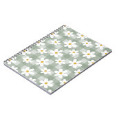 Daisy Days Notitieboek - Green Gingham (Linkerzijde)