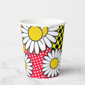 Daisy Days Papieren Bekers (Rechts)