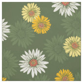 Daisy Dayz Vintage Psychedelic Floral Stof (Swatch)